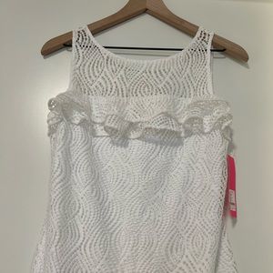 White Lilly Pulitzer Tank
